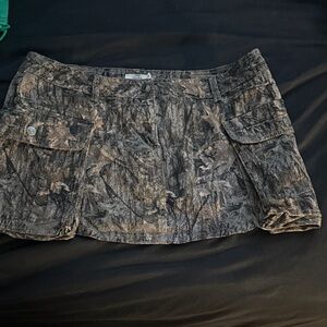 Camouflage Mini Skirt